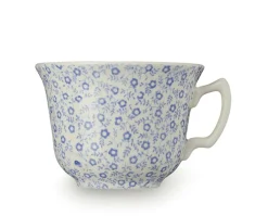 Burleigh Pottery Pale Blue Felicity Teacup & Saucer- Burleigh Pottery|Teacups & Saucers