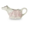 Burleigh Pottery Pink Asiatic Pheasants Cow Creamer- Burleigh Pottery|Creamers & Sugar Bowls