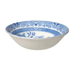 Burleigh Pottery Torquay Blue Willow Cereal Bowl- Burleigh Pottery