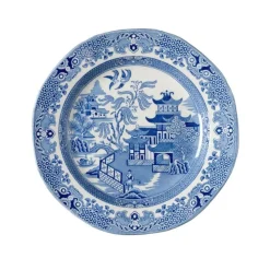 Burleigh Pottery Torquay Blue Willow Medium Plate- Burleigh Pottery