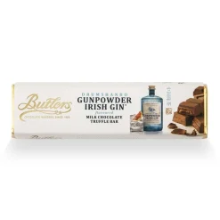 Butlers Milk Chocolate & Gunpowder Gin Truffle Bar 75g- British Chocolate
