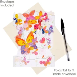 Butterfly Cloud Swing Card- Greeting Cards