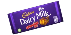 Cadbury Dairy Milk Bar with Crunchie Bits 180g- British Chocolate