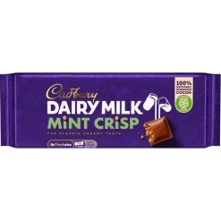 Cadbury Dairy Milk Mint Crisp Bar 54g- British Chocolate