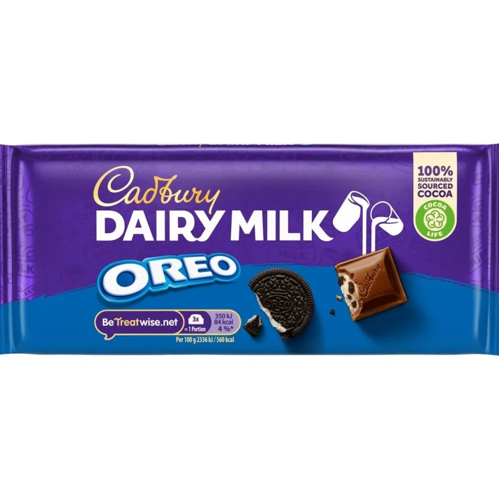 Cadbury Dairy Milk Oreo Bar- British Chocolate