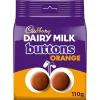 Cadbury Giant Orange Buttons Pouch 110g- British Chocolate