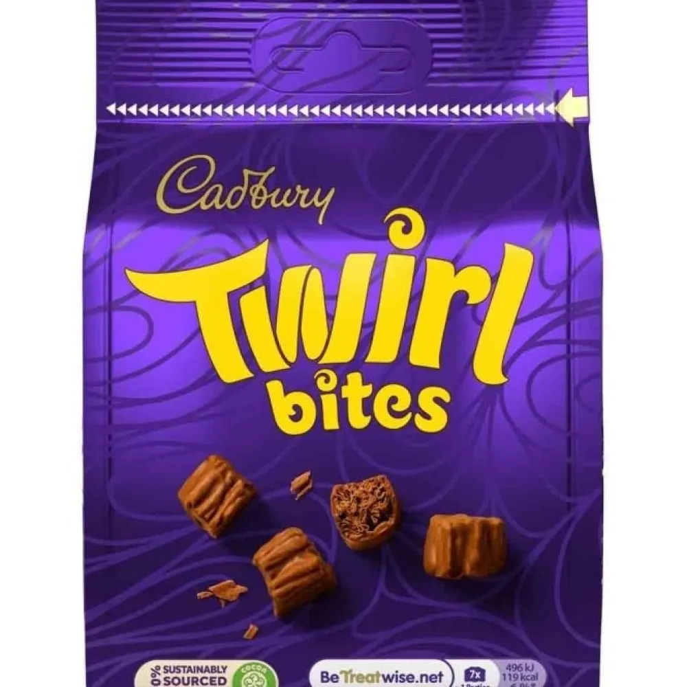 Cadbury Twirl Bites Pouch- British Chocolate