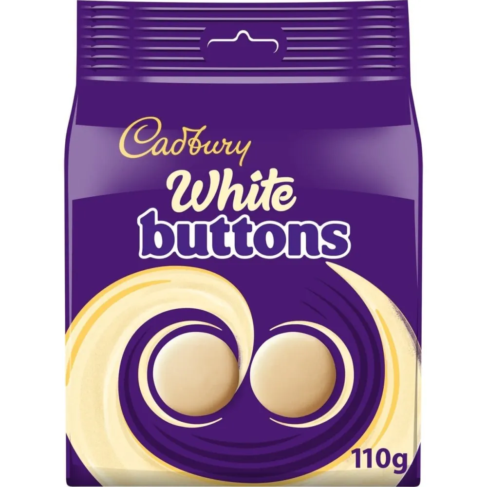 Cadbury White Giant Buttons Pouch- British Chocolate