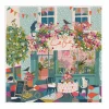 Café Quarter Greeting Card- Greeting Cards