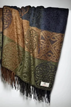 Calzeat of Scotland Celtic Knot Clansman Wrap- Scarves & Wraps