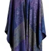 Calzeat of Scotland Celtic Knot Pewter Ruana- Scarves & Wraps