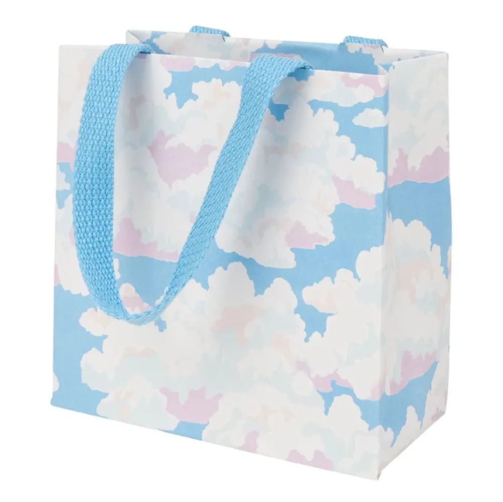 Caspari Blue Skies Small Gift Bag- Gift Bags