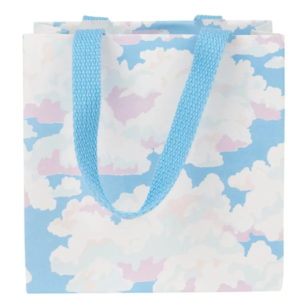 Caspari Blue Skies Small Gift Bag- Gift Bags