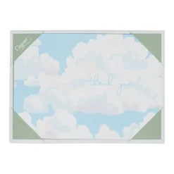 Caspari Blue Skies Thank You Boxed Cards- Boxed Cards