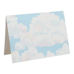 Caspari Blue Skies Thank You Boxed Cards- Boxed Cards