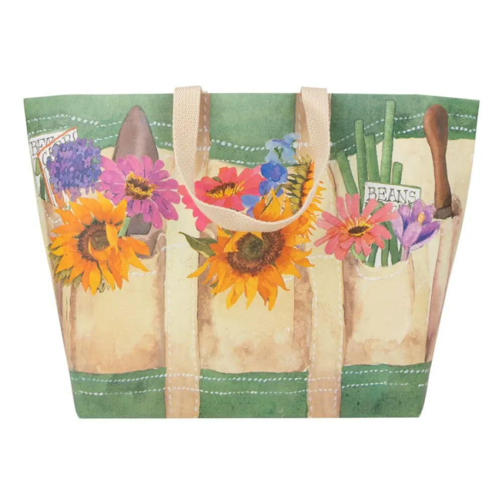 Caspari Garden Tote Large Gift Bag- Gift Bags