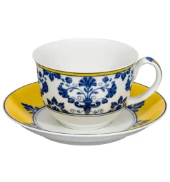 Castelo Branco Teacup & Saucer- Teacups & Saucers