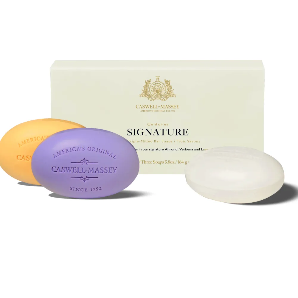 Caswell-Massey Centuries Signature Bar Soap Boxed Collection- Bar Soaps