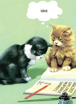 Cats Make 5 Greeting Card- Greeting Cards