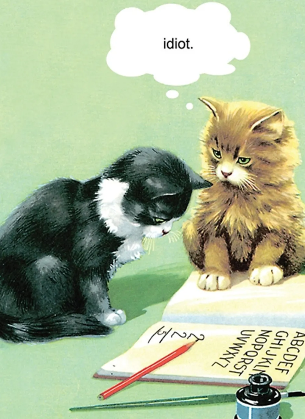 Cats Make 5 Greeting Card- Greeting Cards