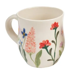 Ceramic Inspirations Wildflower Curved Mug- Assorted Mugs