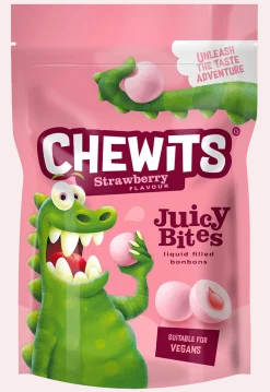 Chewits Strawberry Juicy Bites Pouch- Sweets