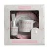 Children's Melamine Set - Flamingos- Children's Tea Sets