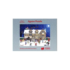 Christmas at the Old Town House 1000-Piece Puzzle- Games & Puzzles