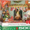 Christmas By The Fireplace 500 Piece Puzzle- Games & Puzzles