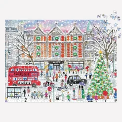 Christmas in London 1000-Piece Puzzle- Games & Puzzles