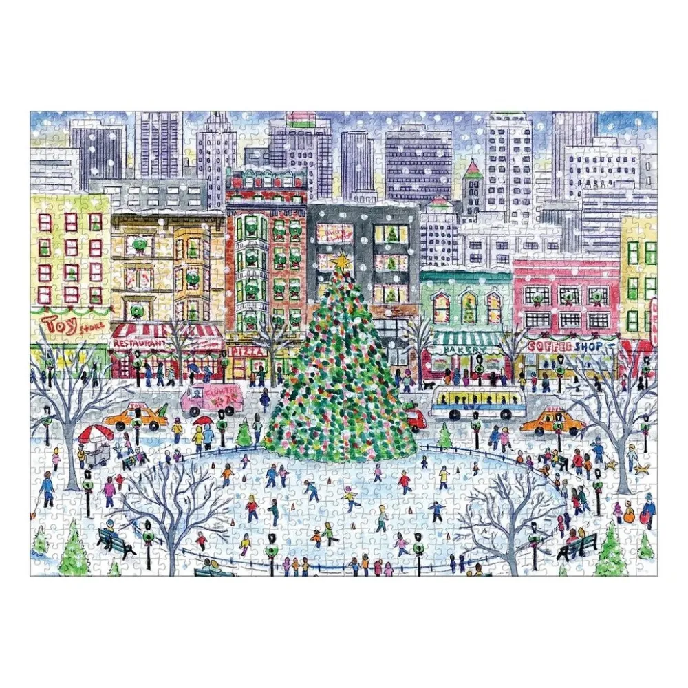 Christmas in the City 1000-Piece Puzzle- Games & Puzzles