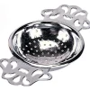 Chrome English Tea Strainer- Strainers, Infusers & Spoons