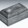 Claddagh Irish Large Pewter Jewelry Box- Pewter Gifts & Jewelry