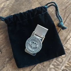 Claddagh Money Clip- Cufflinks & Men's Accessories|Pewter Gifts & Jewelry