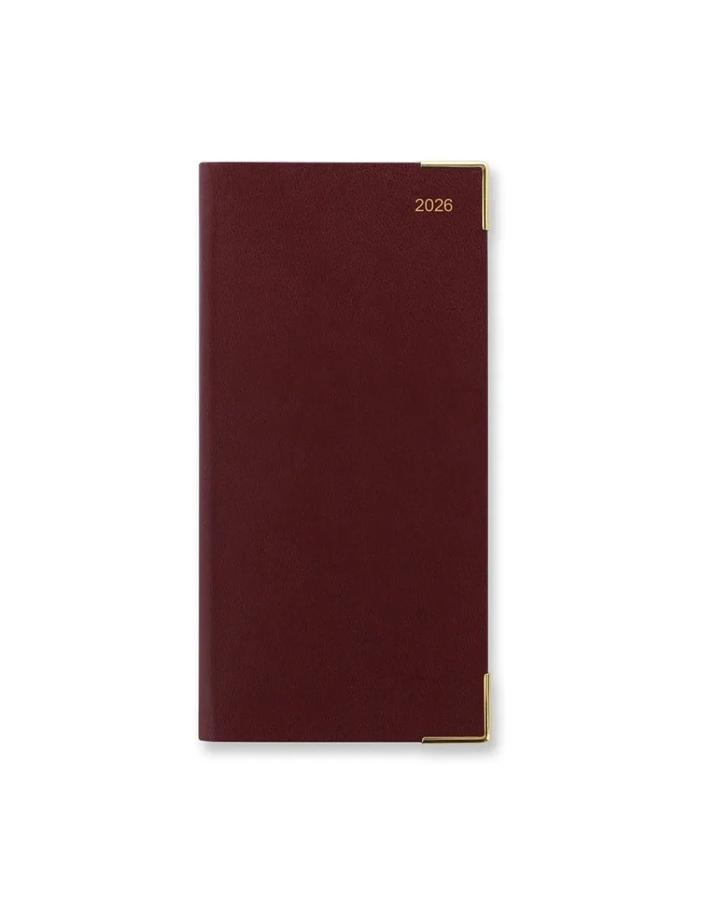 Classic Slim Week to View Planner with Monthly Planners 2026, Burgundy- Journals & Other Stationery