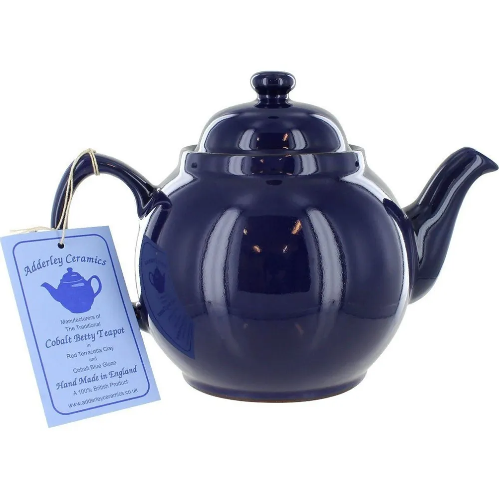 Cobalt Blue Betty 6 Cup Teapot- Teapots