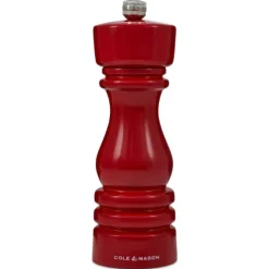 Cole & Mason "London" Red Salt & Pepper Mills- Kitchen Tools