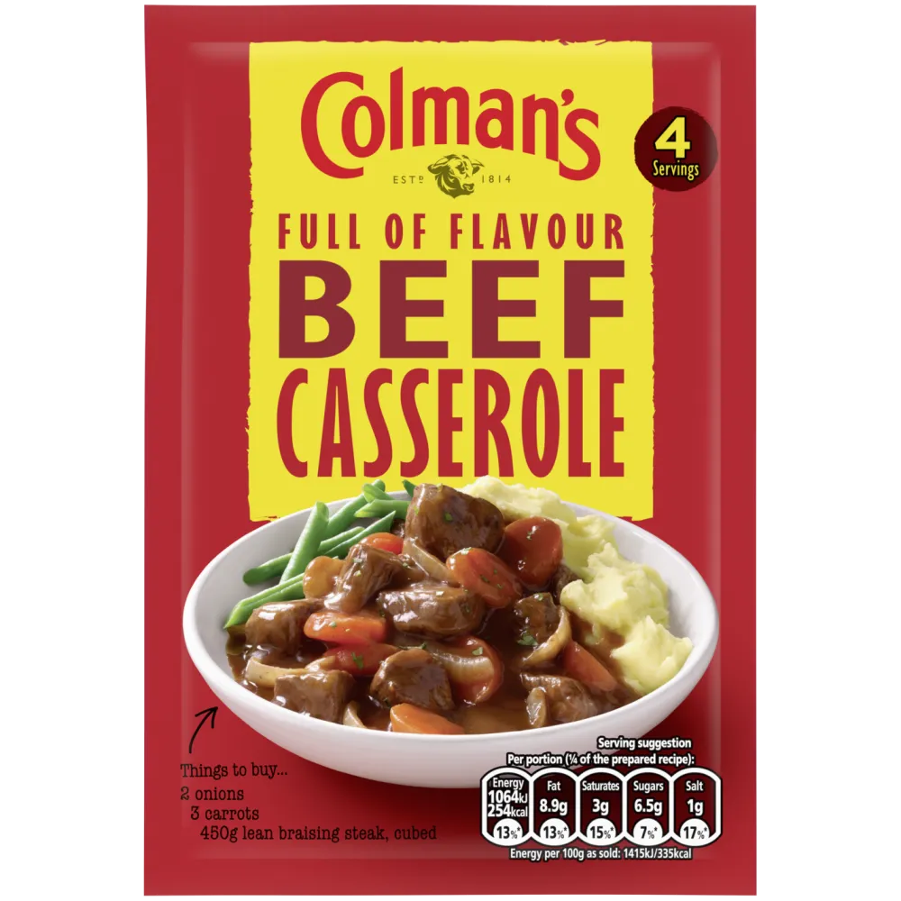 Colman's Beef Casserole Mix- Groceries