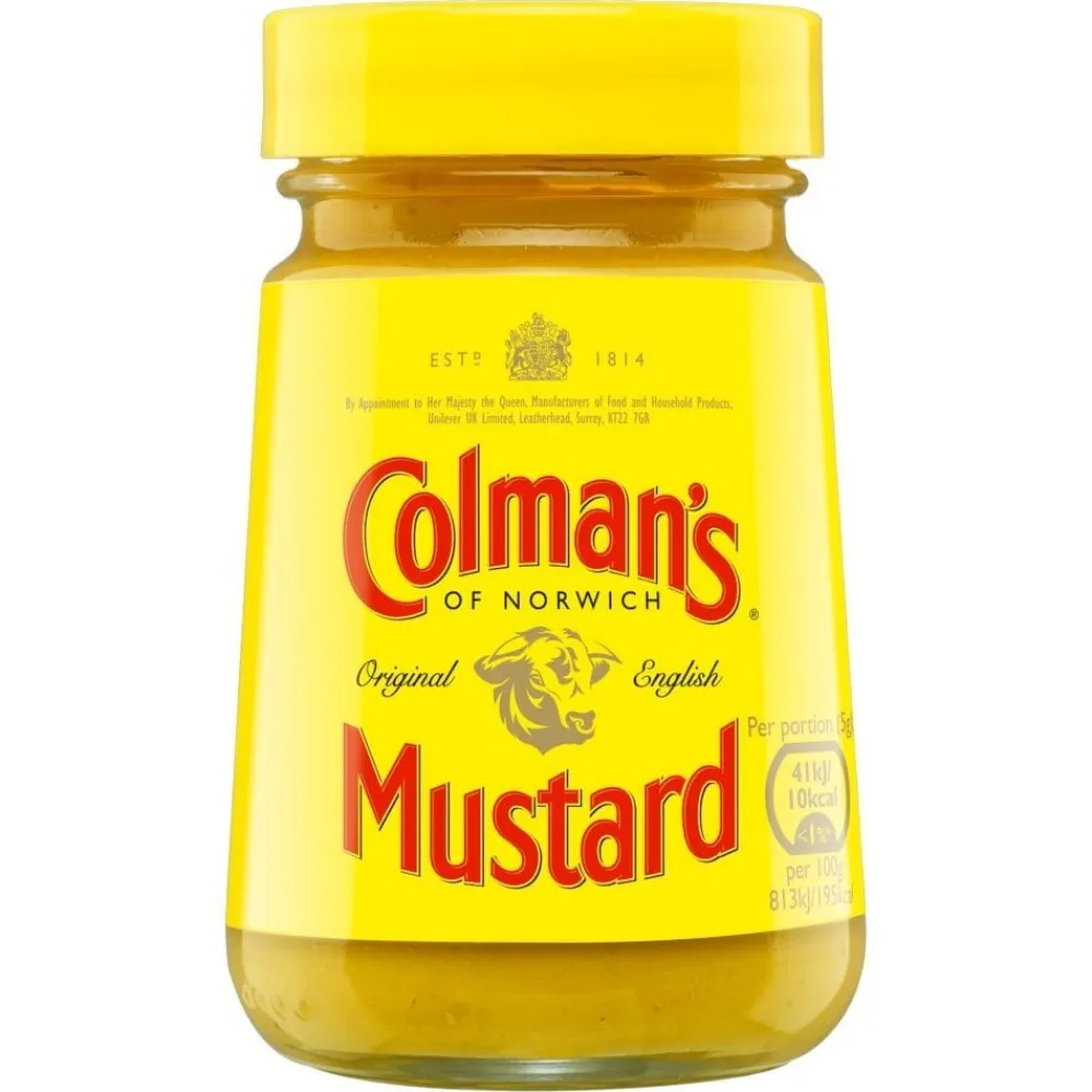 Colman's Original English Mustard Jar 100g- Groceries