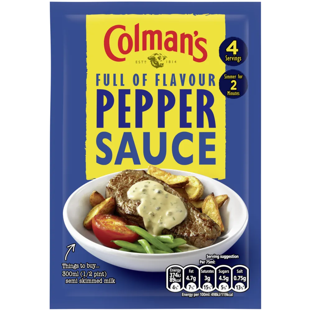 Colman's Pepper Sauce Mix- Groceries