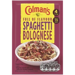 Colman's Spaghetti Bolognese Mix- Groceries