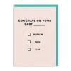 Congrats on Your Baby Card- Greeting Cards