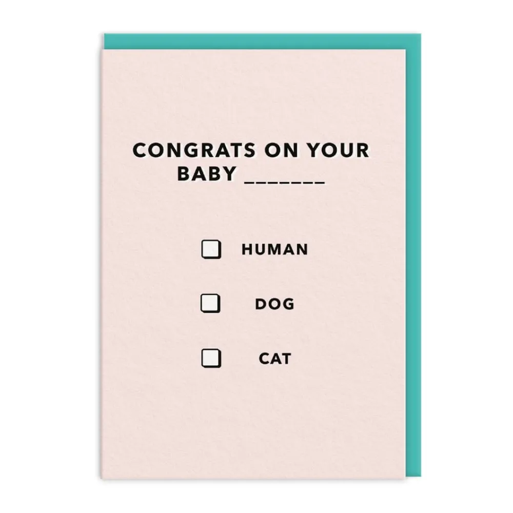 Congrats on Your Baby Card- Greeting Cards