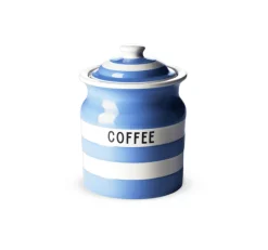 Cornishware Blue Coffee Storage Jar- Storage Jars|Cornishware