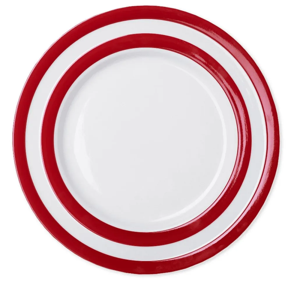 Cornishware Red Main Plate- Cornishware