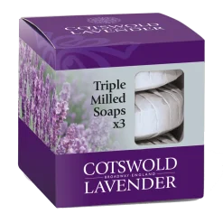 Cotswold Lavender Luxury Soap Gift Box- Bar Soaps