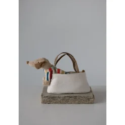 Cotton Removable Dachshund in Carrier- Soft Toys|Toys