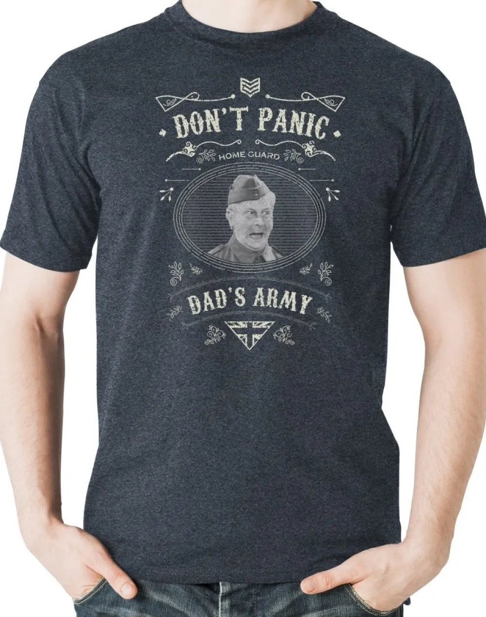 Dad's Army Don't Panic T-Shirt- Shirts & Sweaters