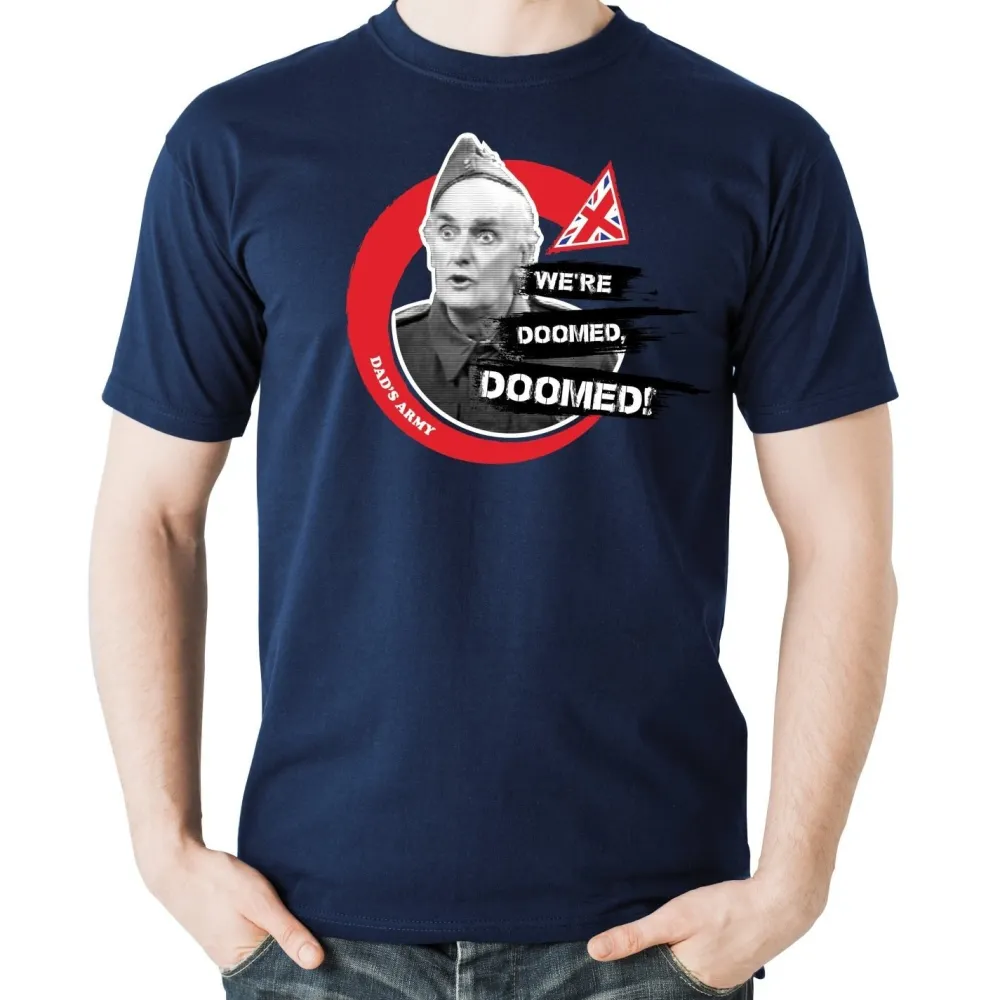 Dad's Army We're Doomed T-Shirt- Shirts & Sweaters
