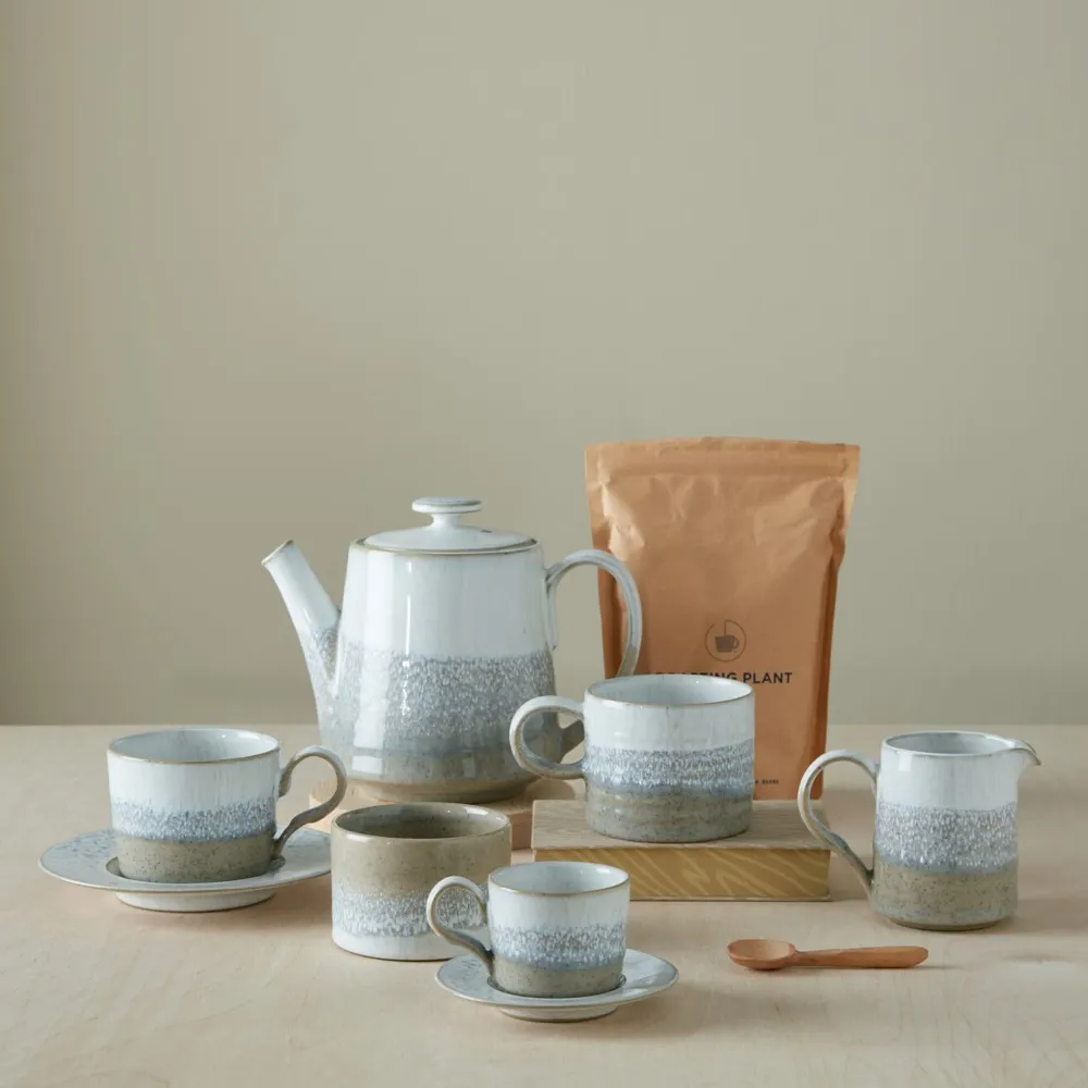 Denby Pottery Kiln Straight Teapot- Denby|Teapots